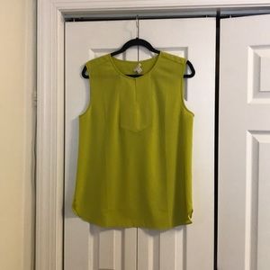 Jcrew Factory Chartreuse Tank